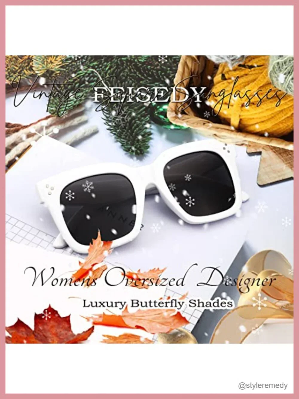 Vintage Square Gradient Sunglasses UV400 Protection Lightweight